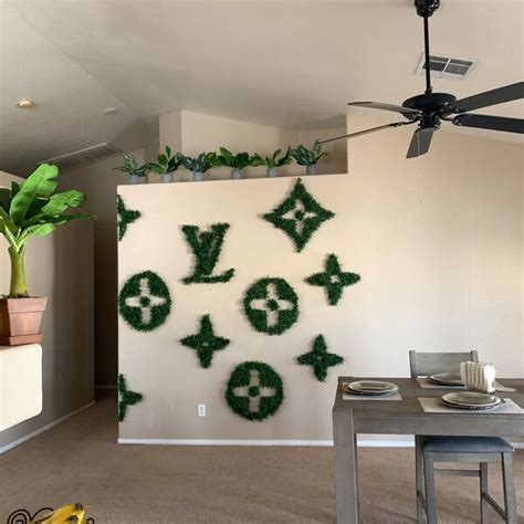 louis vuitton grass wall